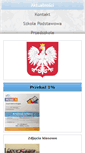 Mobile Screenshot of gimnazjum.zsprzeginia.pl